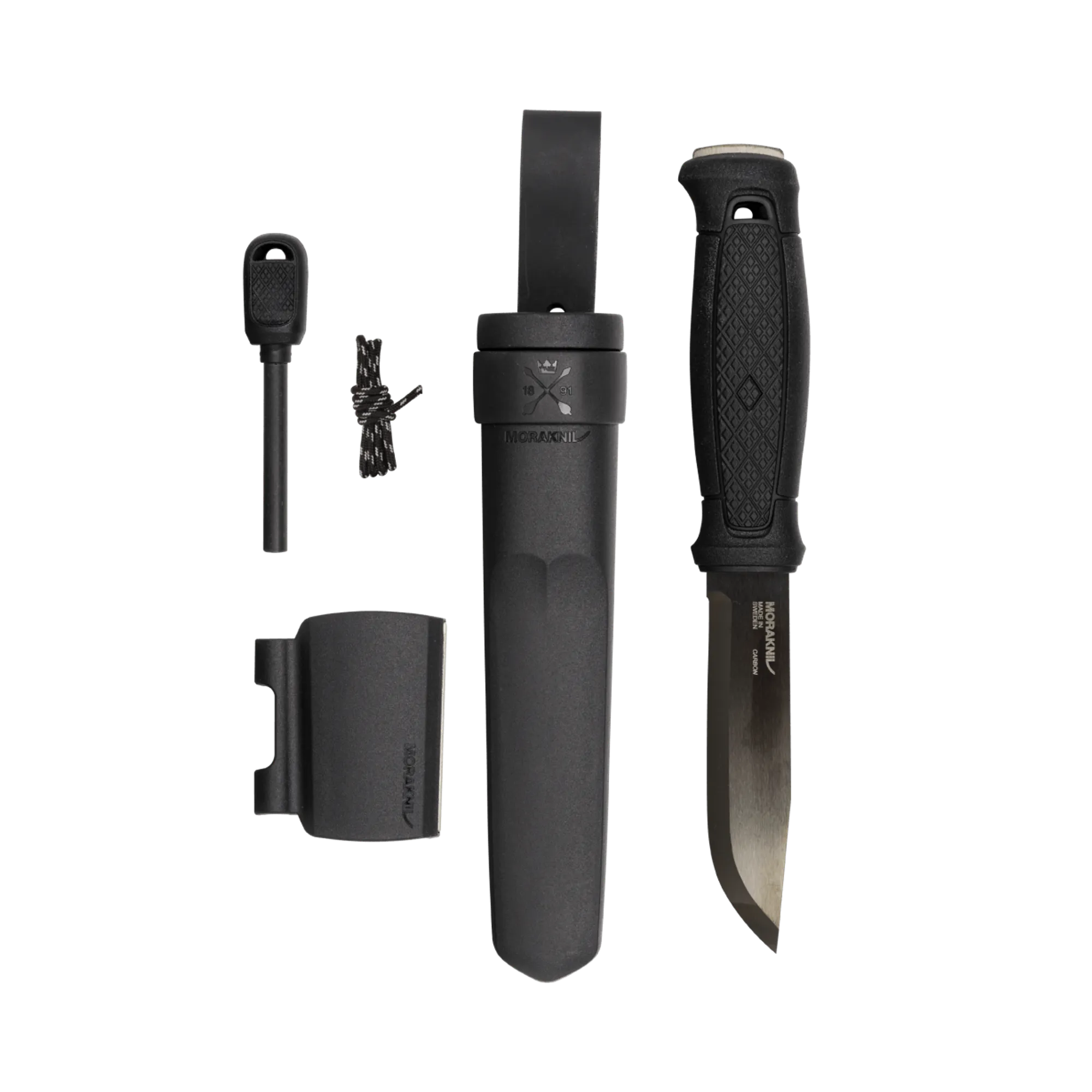 モーラナイフ　Garberg Black Carbon MORAKNIV GARBERG BLACKBLADE LEATHER SHEATH / モーラナイフ