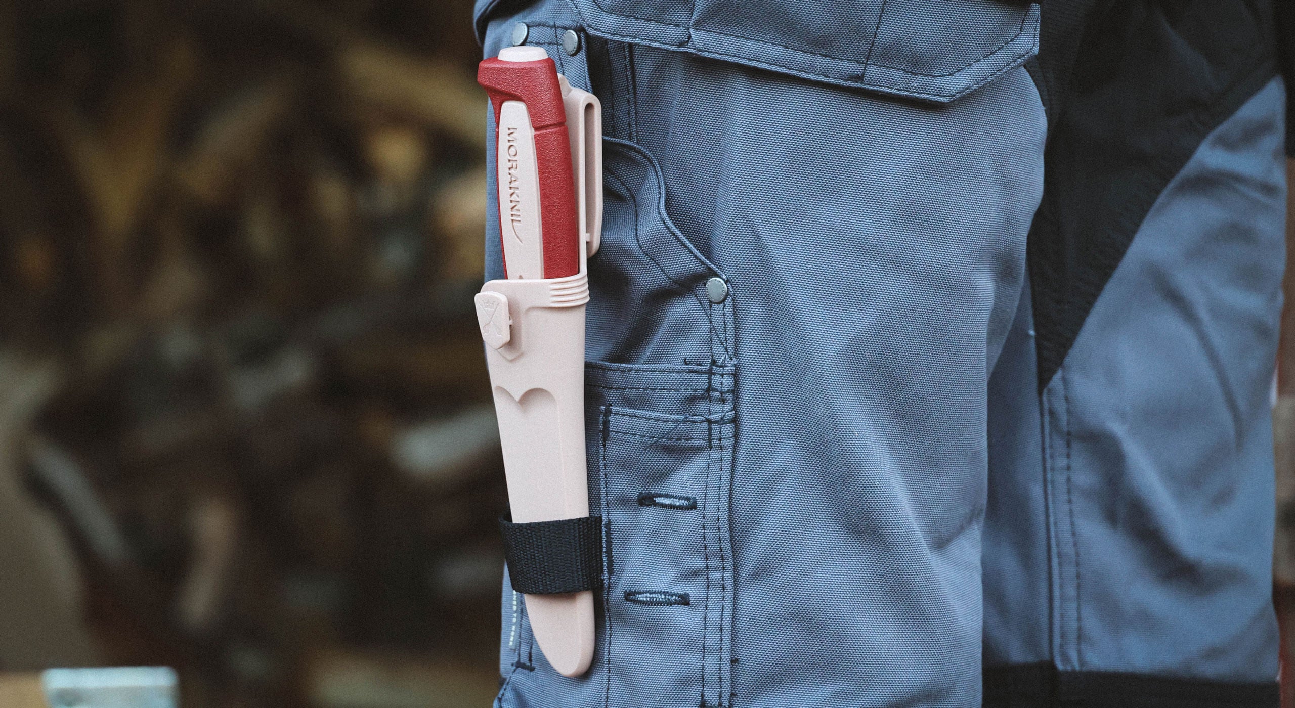 “Basic 511 Color of the Year 2026 (C) mounted on work trousers